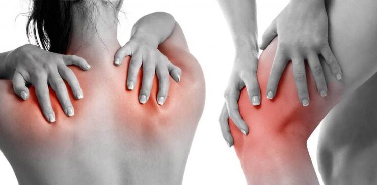 bolovi u leđima i koljenima s artrozom